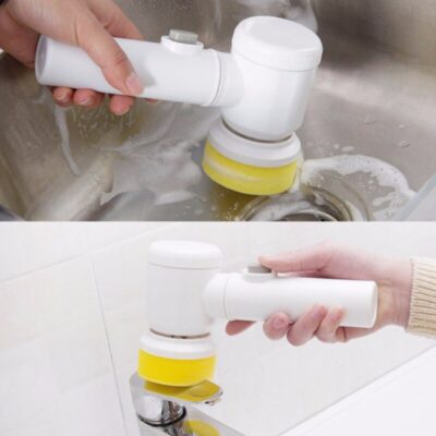 Handheld Electric Cleaning Brush Kitchen Bathroom Bathtub_ (2)